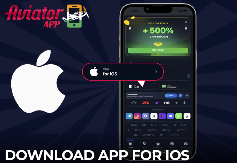 A basic guide on how to download the 1win Aviator app for iOS