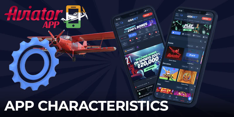 Information about the features of the 4rabet Aviator app